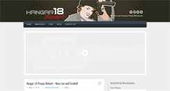 Desktop Screenshot of hangar18pinups.com